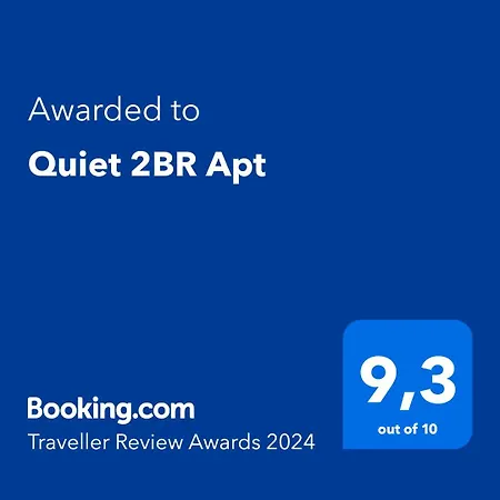 Appartement Quiet 2br Apt